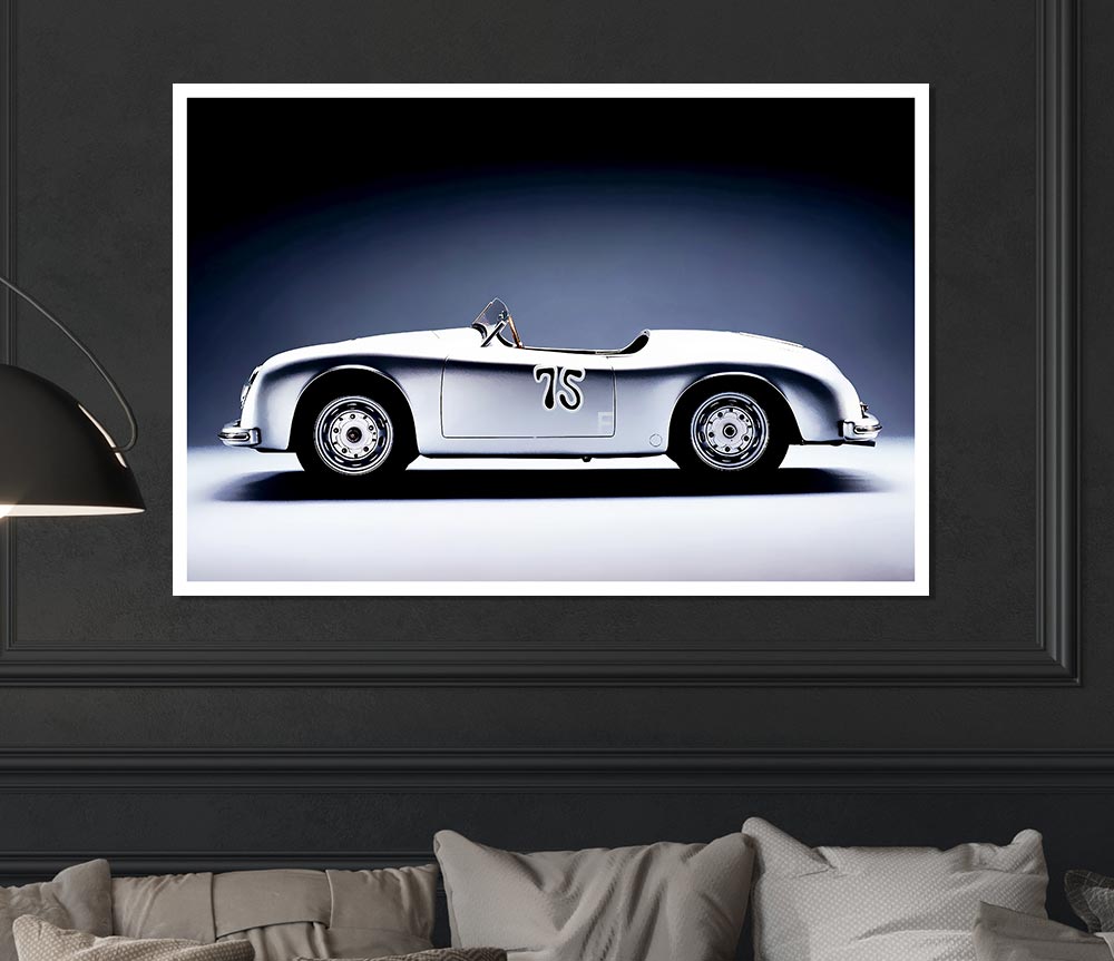 First Porsche Classic Print Poster Wall Art