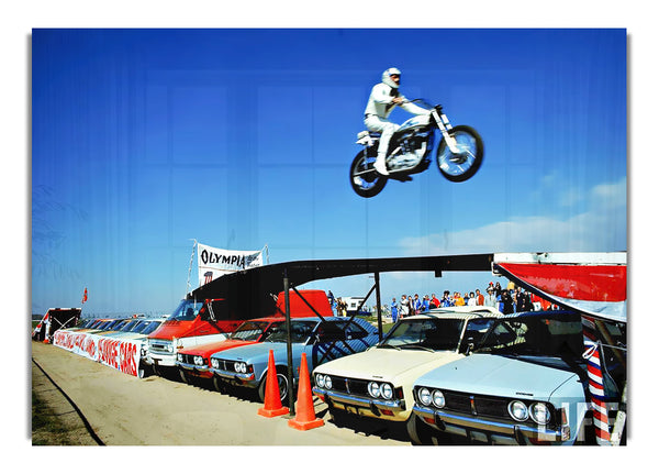 Evel Knilvel Car Jump