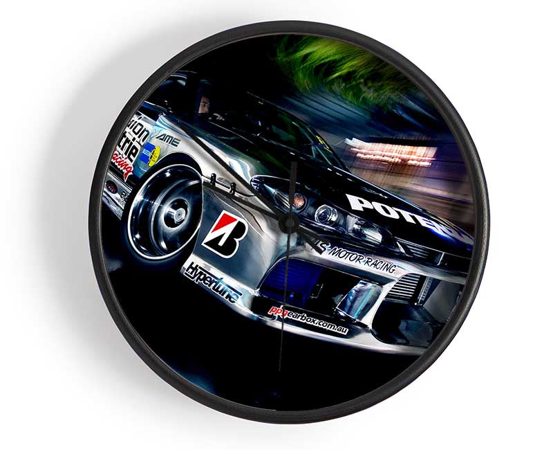 Drift Racer Clock - Wallart-Direct UK