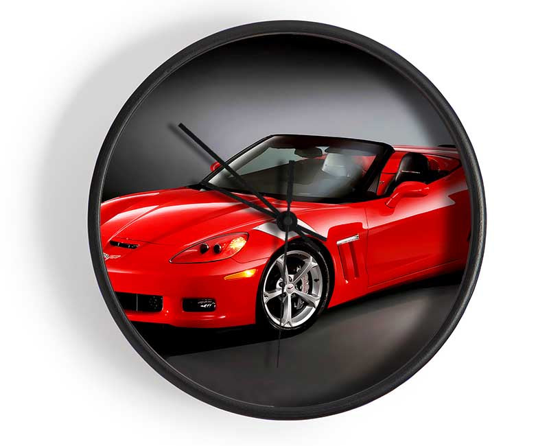 Dodge Viper Red Clock - Wallart-Direct UK