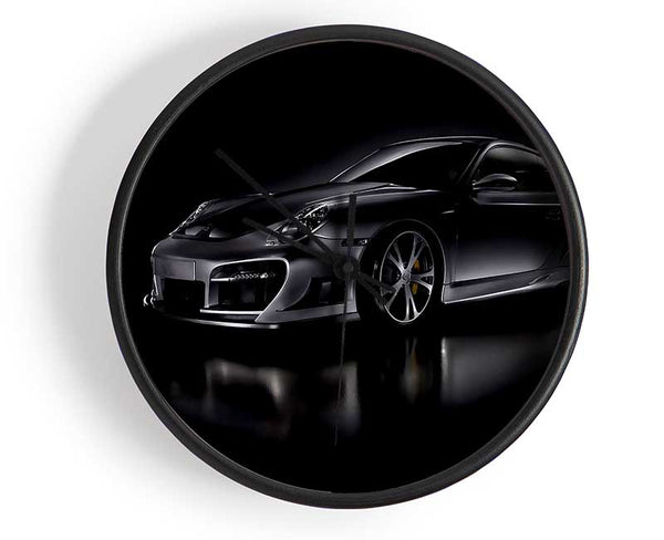 Dark Porsche GT Street Racing Clock - Wallart-Direct UK