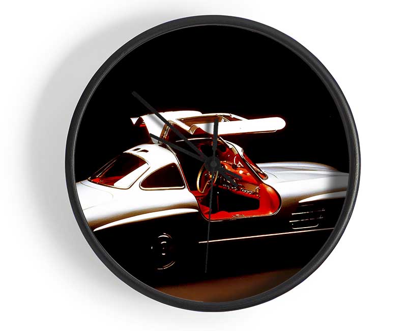 Classic Bat Winged Car Clock - Wallart-Direct UK