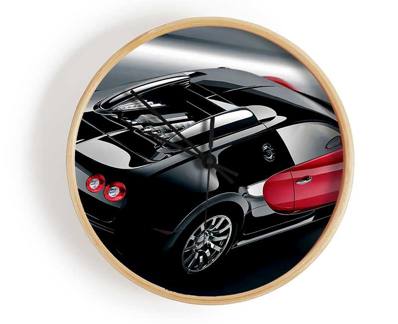 Bugatti Veyron Side Profile Clock - Wallart-Direct UK