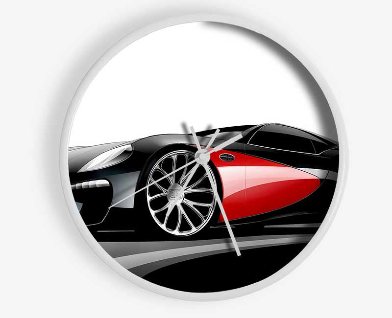 Bugatti Veyron Mean Machine Clock - Wallart-Direct UK