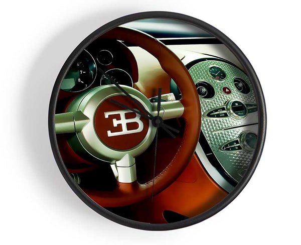 Bugatti Veyron Interior Clock - Wallart-Direct UK