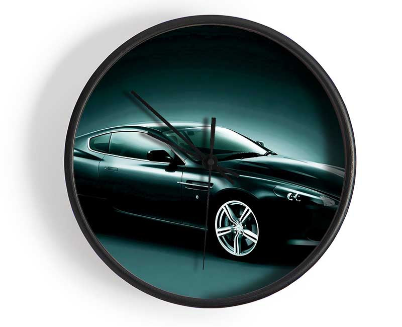 Aston Martin Vantage Side Profile Clock - Wallart-Direct UK