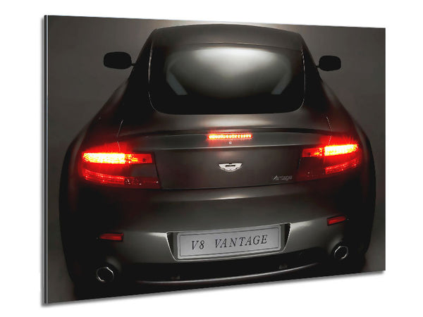 Aston Martin Vantage Gun Metal Grey Rear