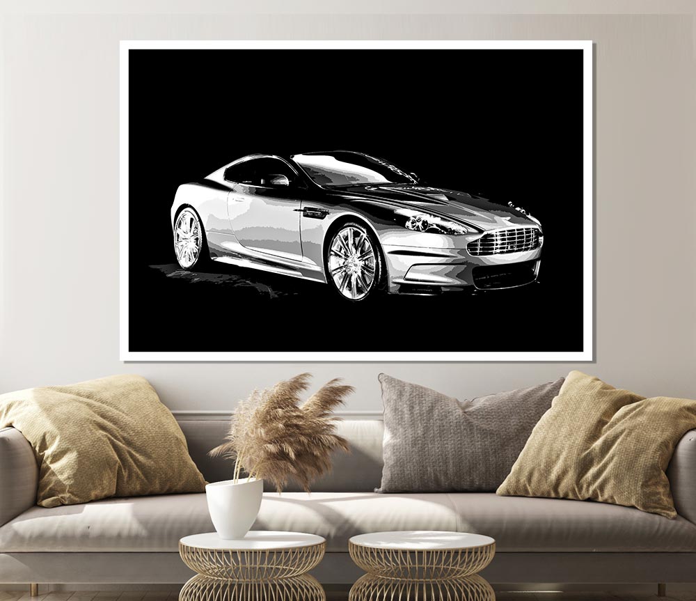 Aston Martin Rapide Concept Print Poster Wall Art