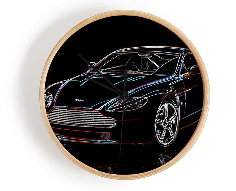 Aston Martin DB9 Clock - Wallart-Direct UK