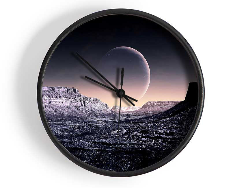 Planes On Sky Fantasy Clock - Wallart-Direct UK