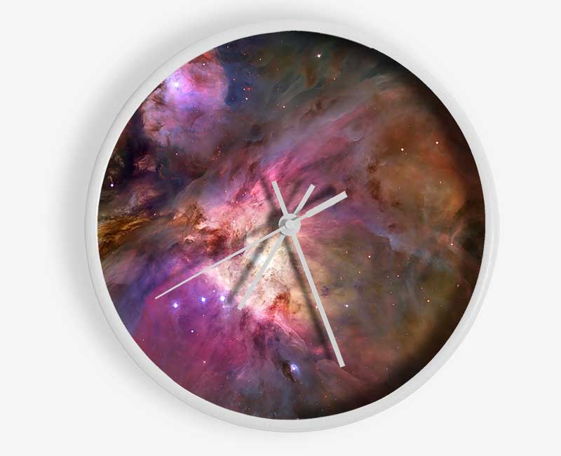 Space Clouds Clock - Wallart-Direct UK