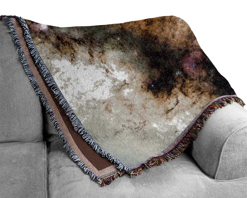 Milky Way Starscape Woven Blanket