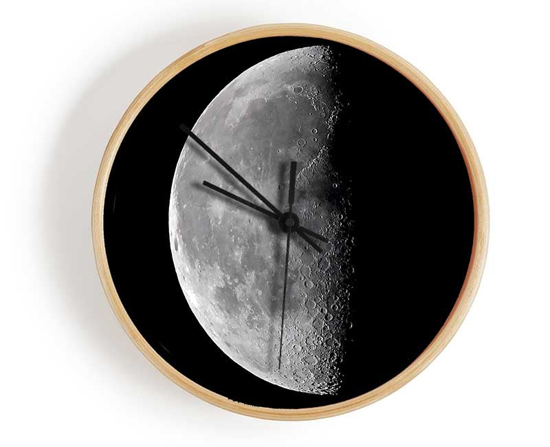 Half Moon Clock - Wallart-Direct UK