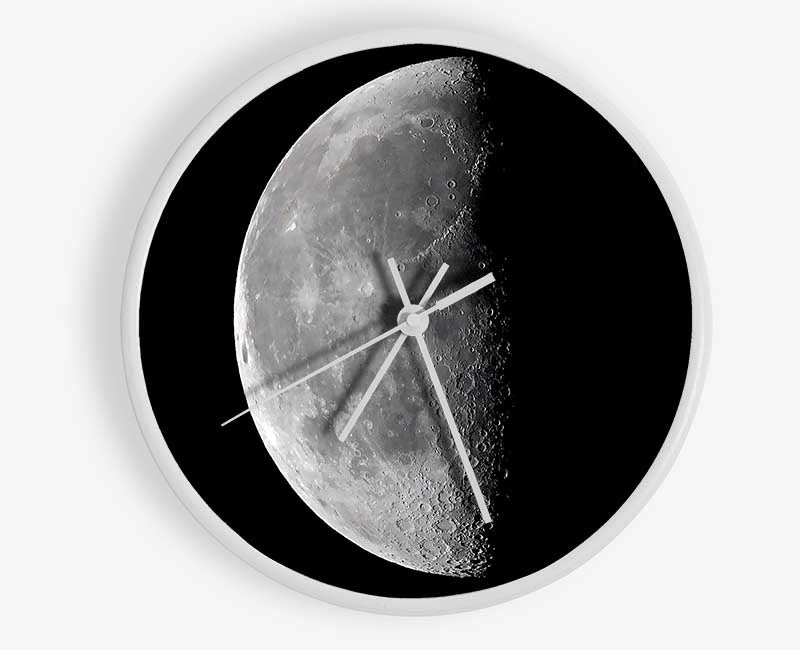 Half Moon Clock - Wallart-Direct UK