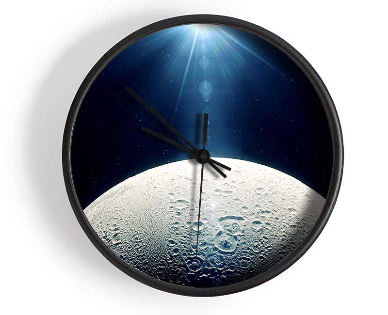 Moon In Space Clock - Wallart-Direct UK