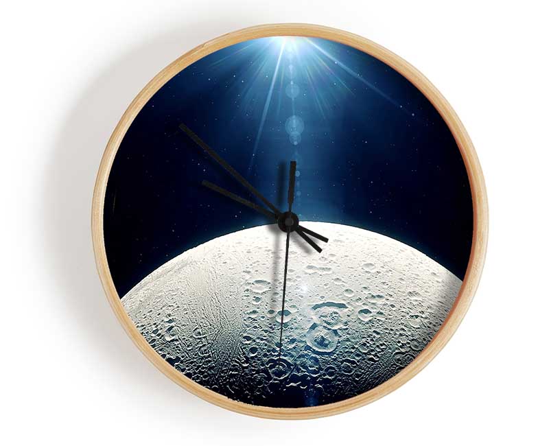 Moon In Space Clock - Wallart-Direct UK