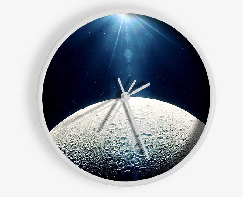 Moon In Space Clock - Wallart-Direct UK