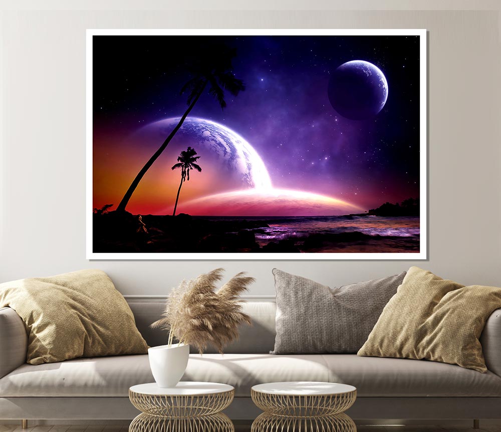 Fantasy Dream Print Poster Wall Art