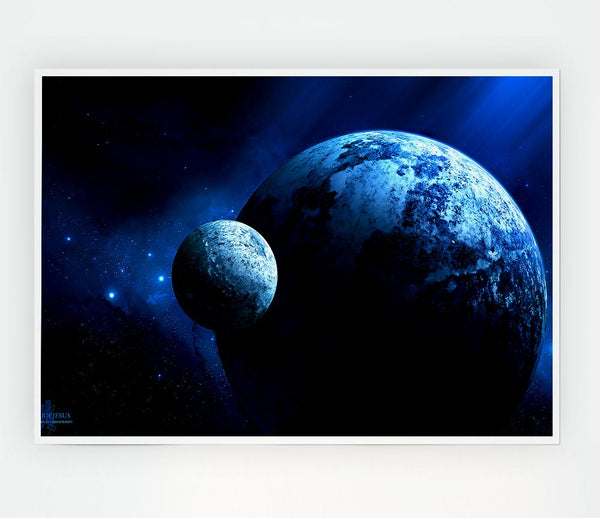 Glimpse Of Universe Print Poster Wall Art