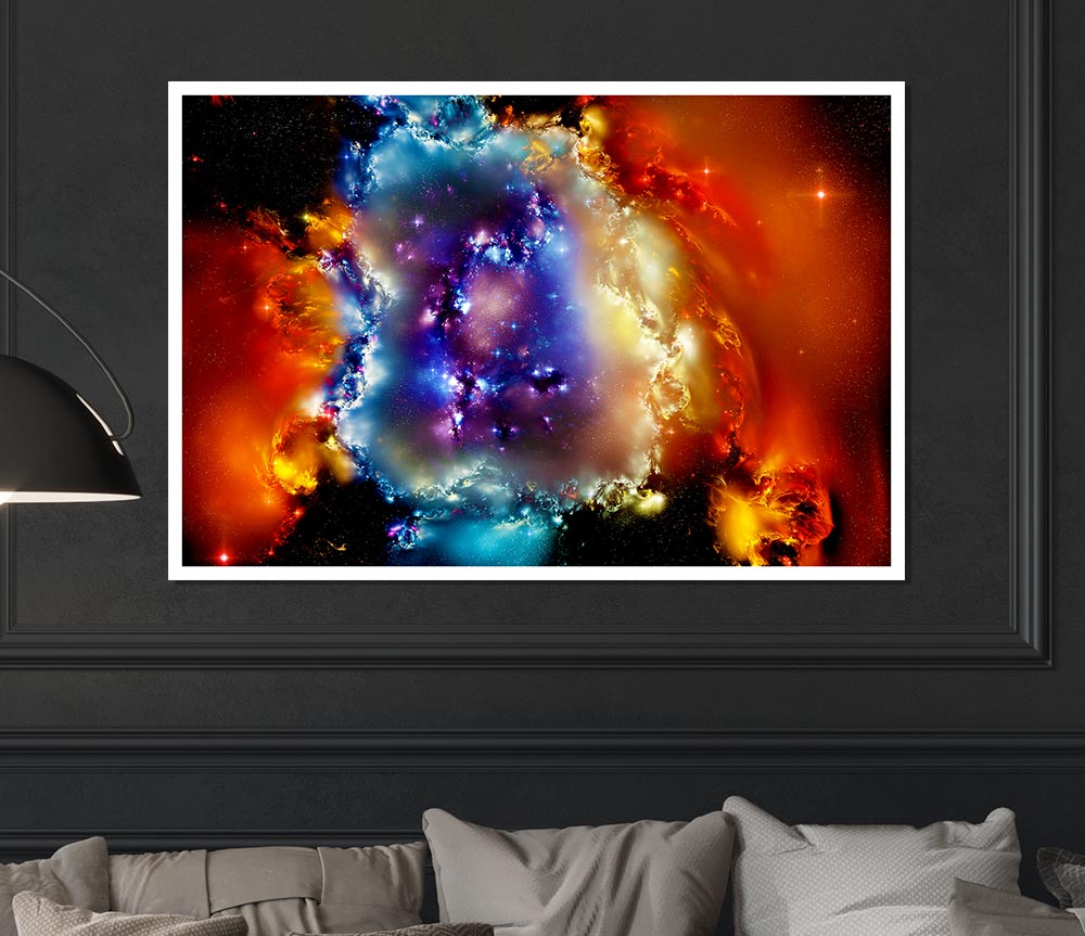 Beyond Space Print Poster Wall Art