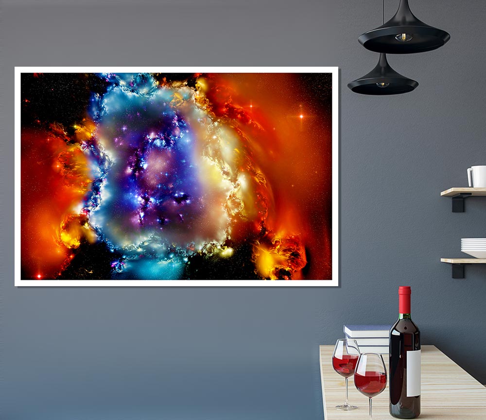 Beyond Space Print Poster Wall Art