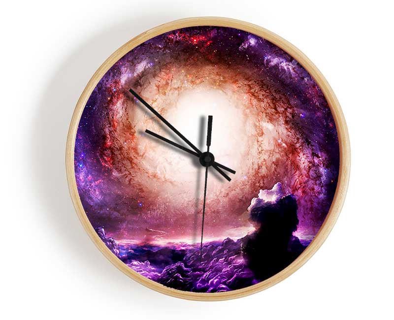 The Creation Of Time Clock - Wallart-Direct UK