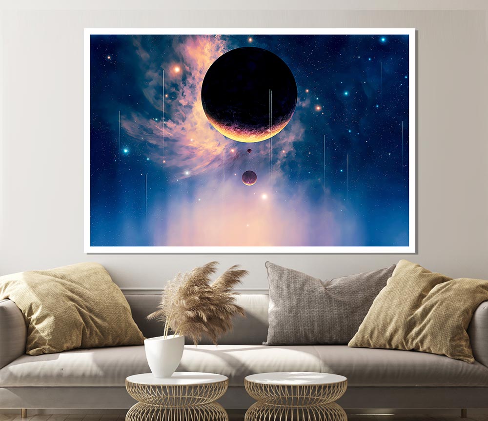 The Solar System Print Poster Wall Art