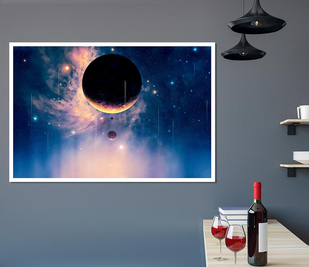 The Solar System Print Poster Wall Art