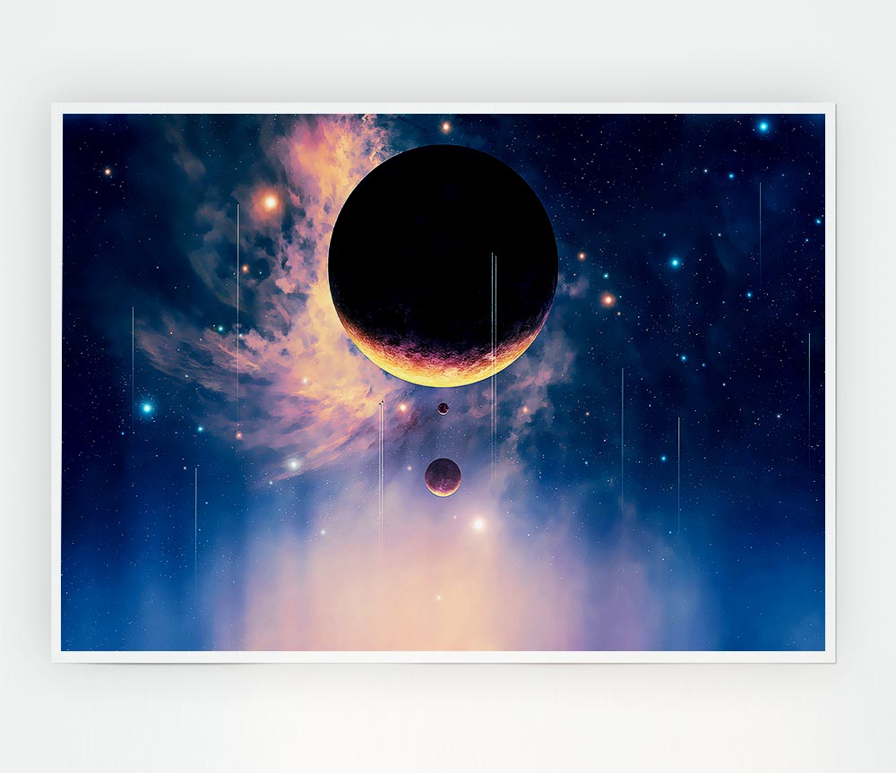 The Solar System Print Poster Wall Art