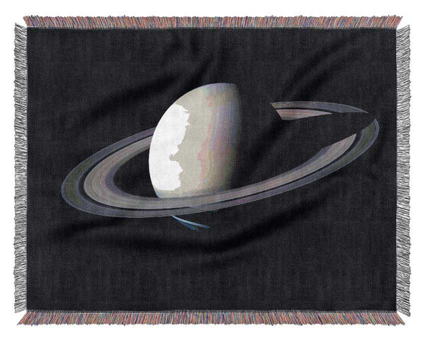 Jupiter From Earth Woven Blanket