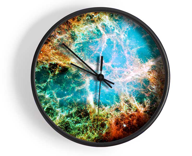 Planets Wonders Clock - Wallart-Direct UK