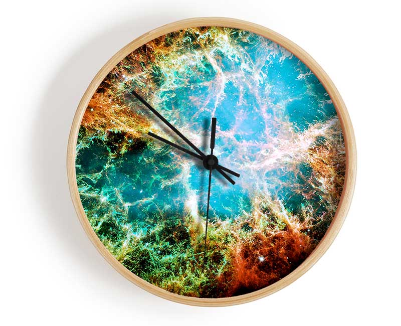 Planets Wonders Clock - Wallart-Direct UK