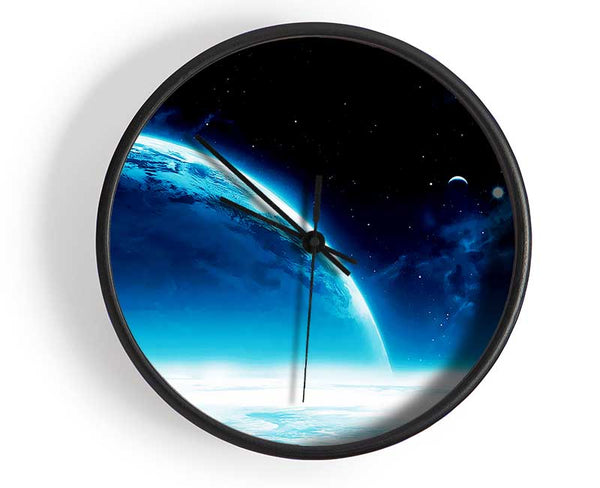 Blue Planet Horizon Clock - Wallart-Direct UK