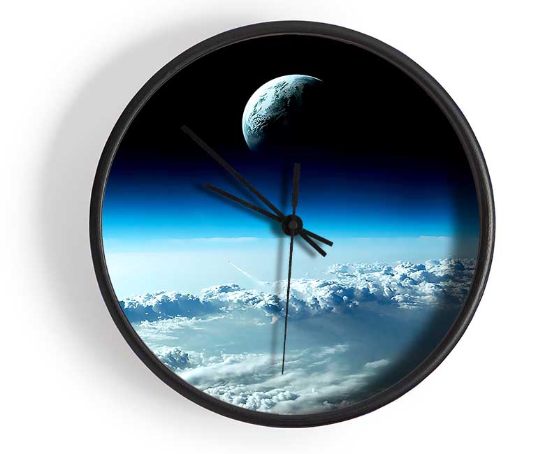 Earth From Space Clock - Wallart-Direct UK