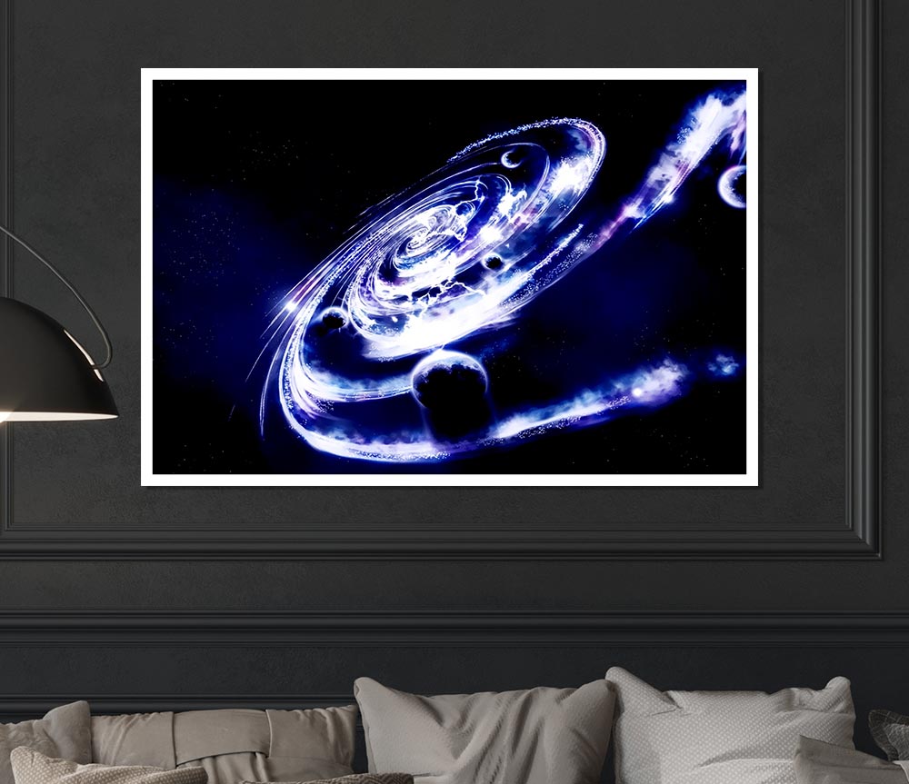 Beyond The Galaxys Print Poster Wall Art