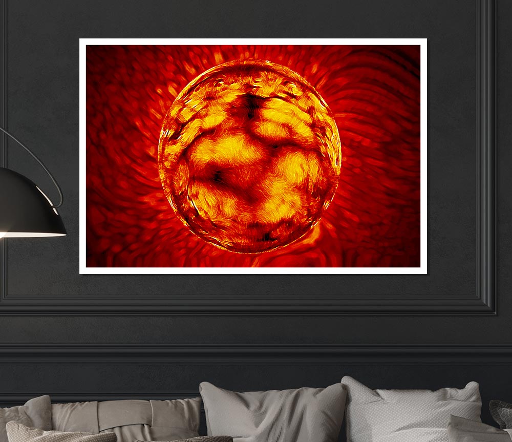 The Core Of The Sun Print Poster Wall Art