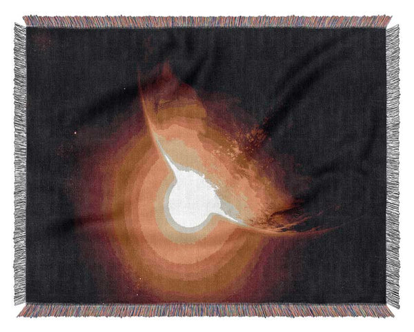 Eclipse Of The Sun Woven Blanket