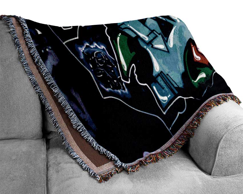 Metal Face Woven Blanket