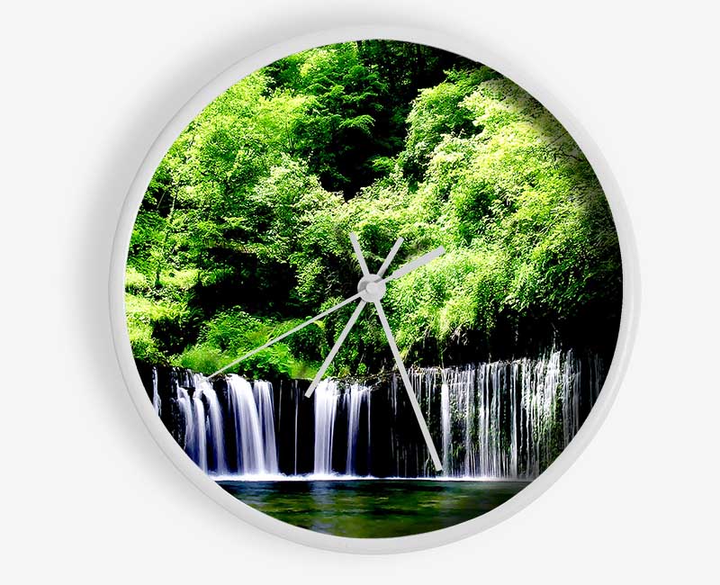 Rain Forest Clock - Wallart-Direct UK