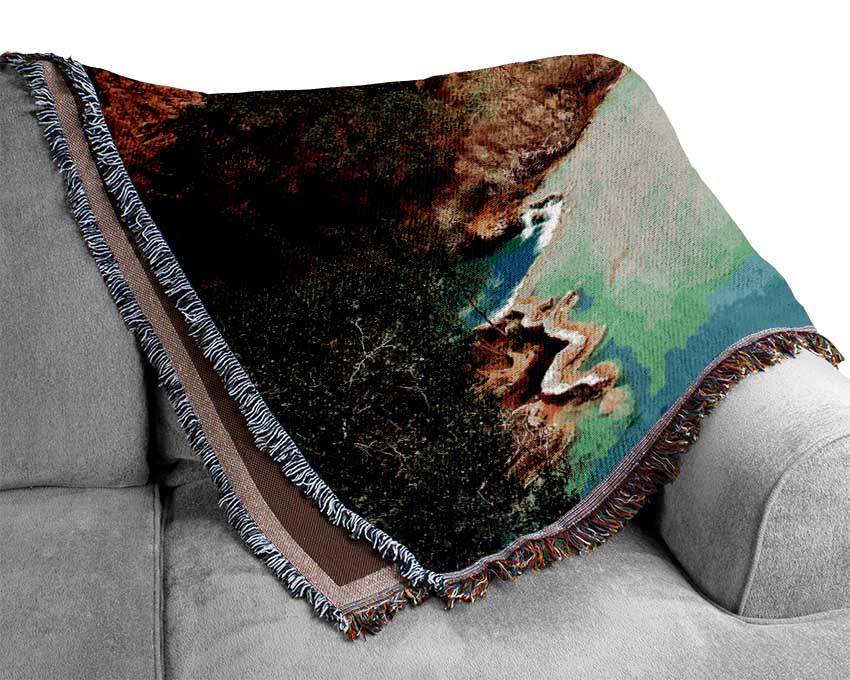 Arizona Waterfalls Woven Blanket