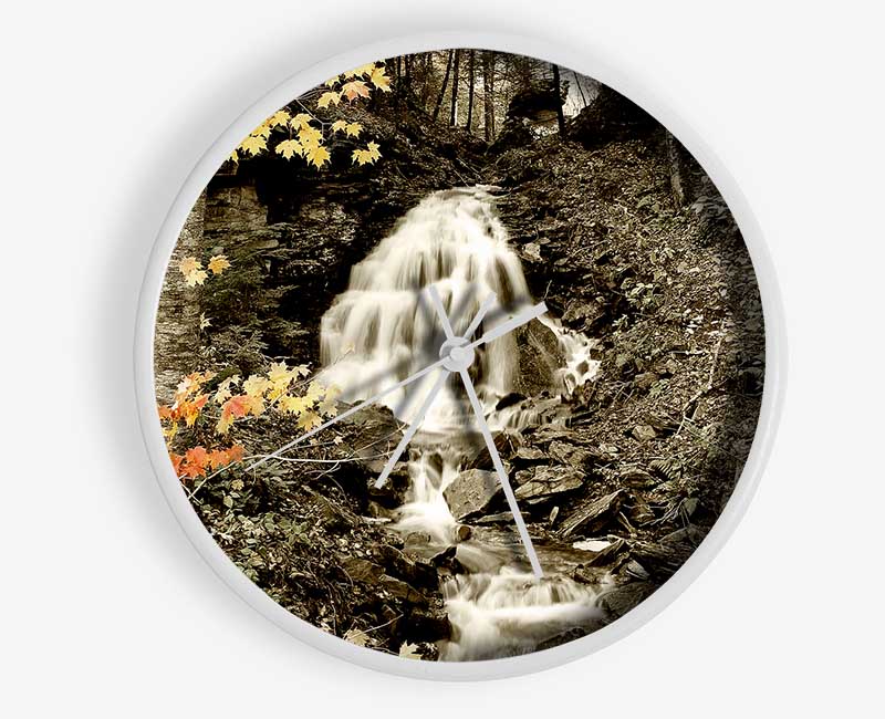 The Hidden Forest Stream Clock - Wallart-Direct UK