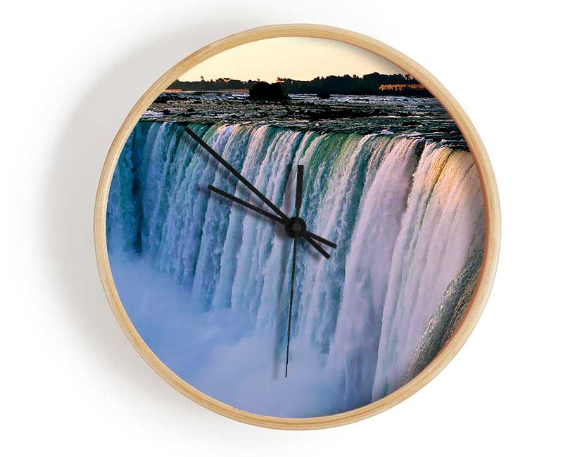 Niagara Falls Clock - Wallart-Direct UK