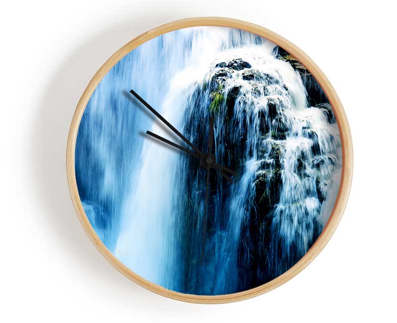 The Stunning Waterfall Clock - Wallart-Direct UK