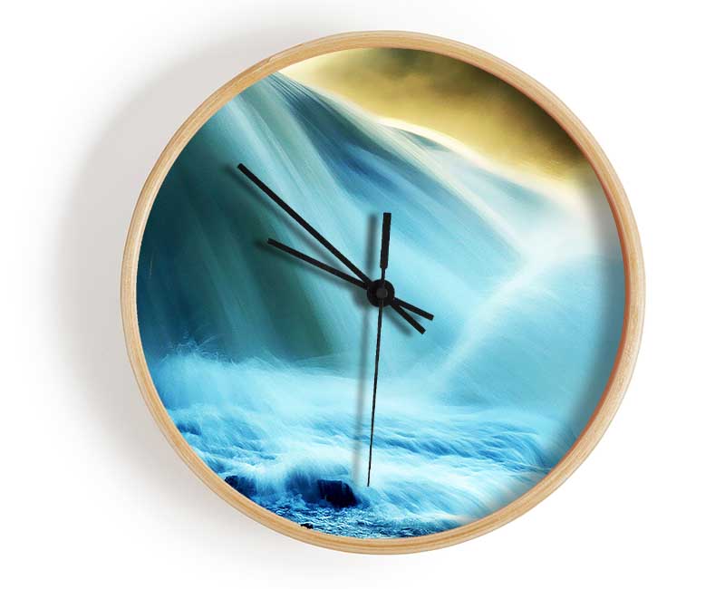 Heavens Waterfalls Clock - Wallart-Direct UK