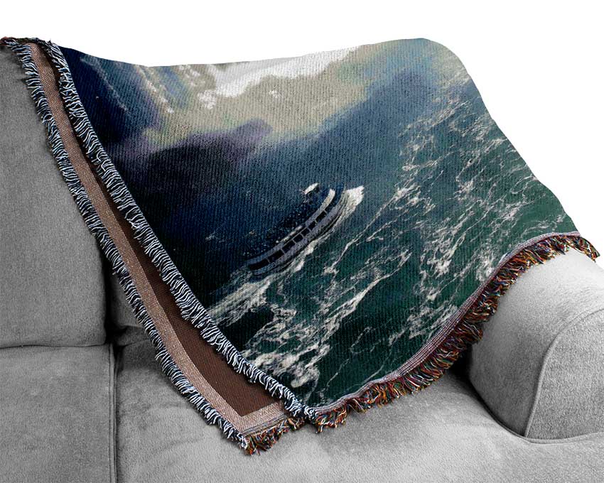 Victoria Falls Rumble Woven Blanket