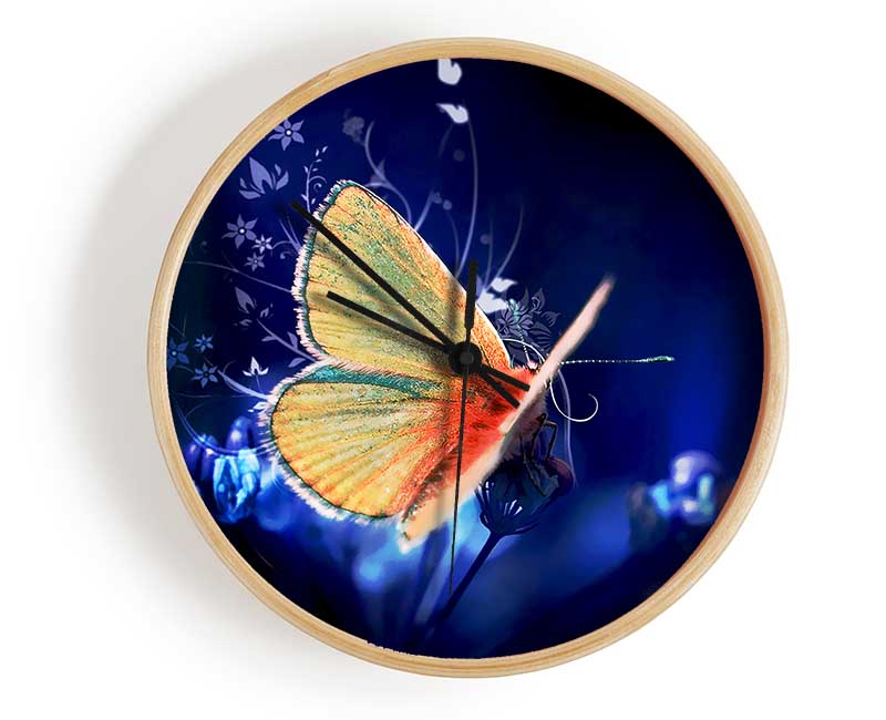 Butterfly Flutter Clock - Wallart-Direct UK