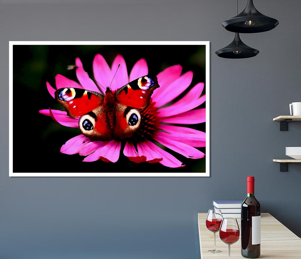 Butterfly Infusion Print Poster Wall Art