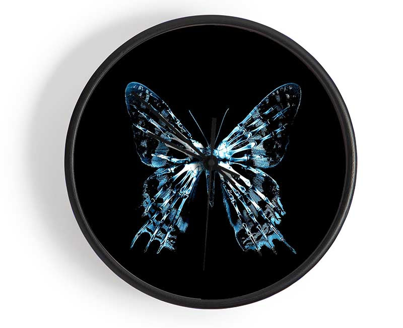 Butterfly X Ray Clock - Wallart-Direct UK