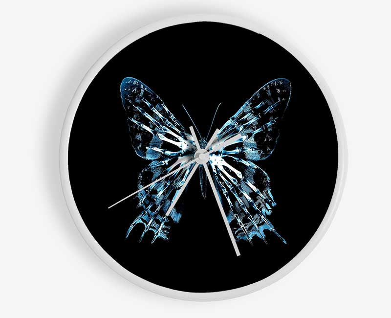 Butterfly X Ray Clock - Wallart-Direct UK