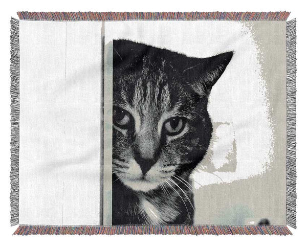 Cat Beauty Woven Blanket